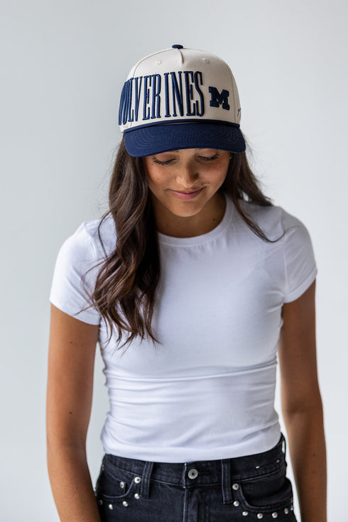 Michigan Saturday Stretch Canvas Trucker Hat